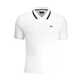 La Martina White Cotton Polo Shirt -   -  La Martina.